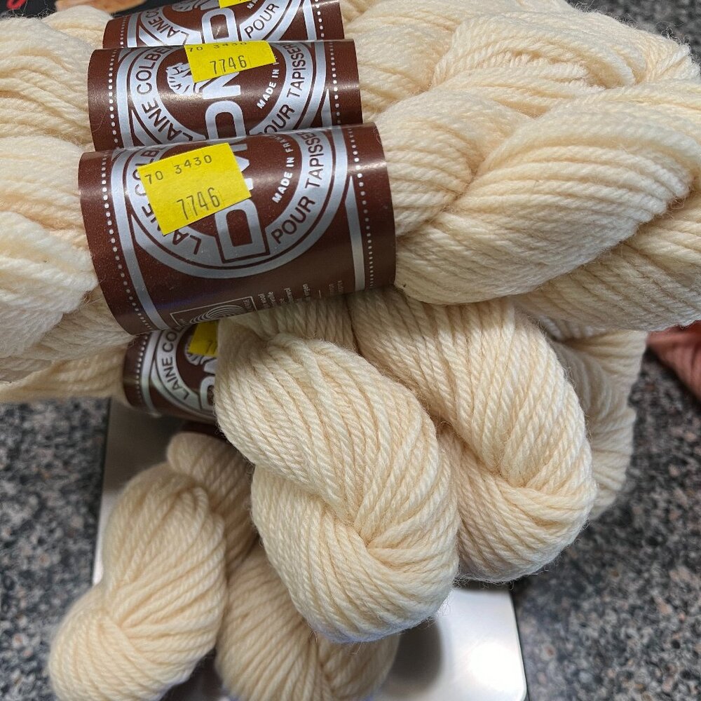 DMC Laine Colbert Moth-Proof Wool Tapestry Yarn NOS